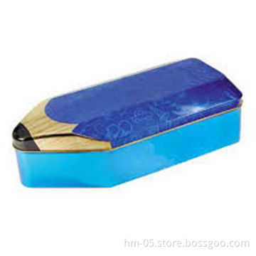 Pencil Case, Homemade Grade A Tinplate, Customized Printing Ways Accepted
